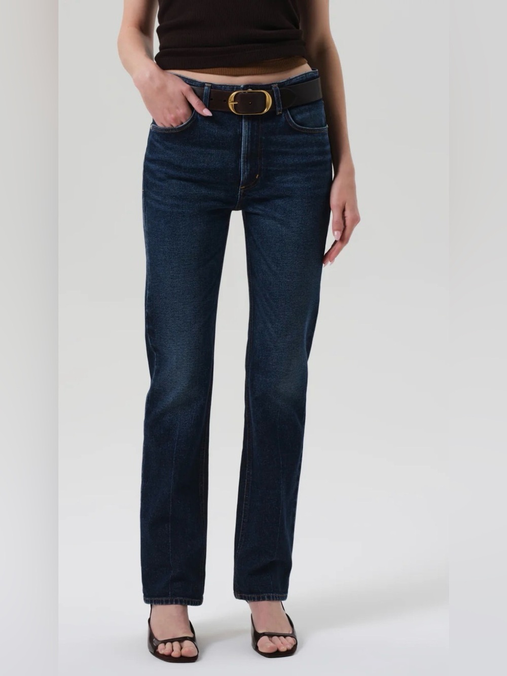Citizens of Humanity Zurie High Rise Straight Leg Jeans 25 Sutherland